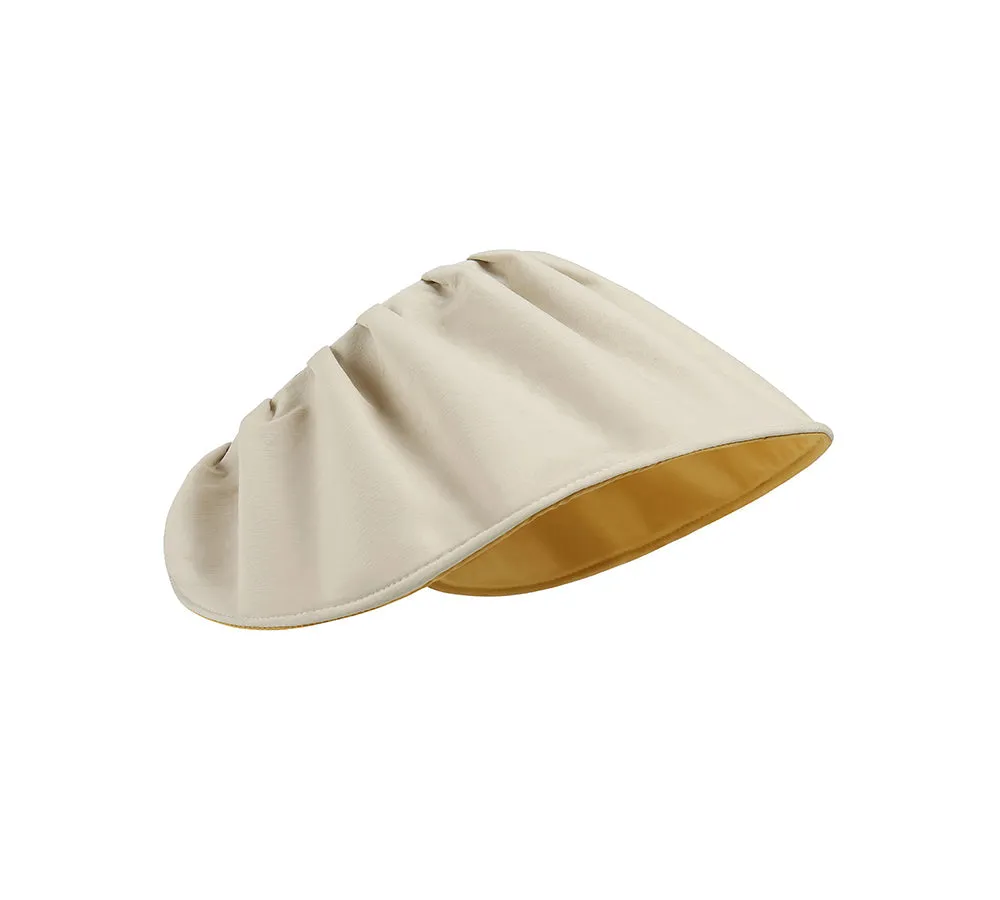 2 in 1 Visor Reversible Wide Brim Headband Foldable Cap Lavinia