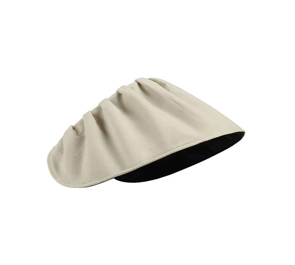 2 in 1 Visor Reversible Wide Brim Headband Foldable Cap Lavinia