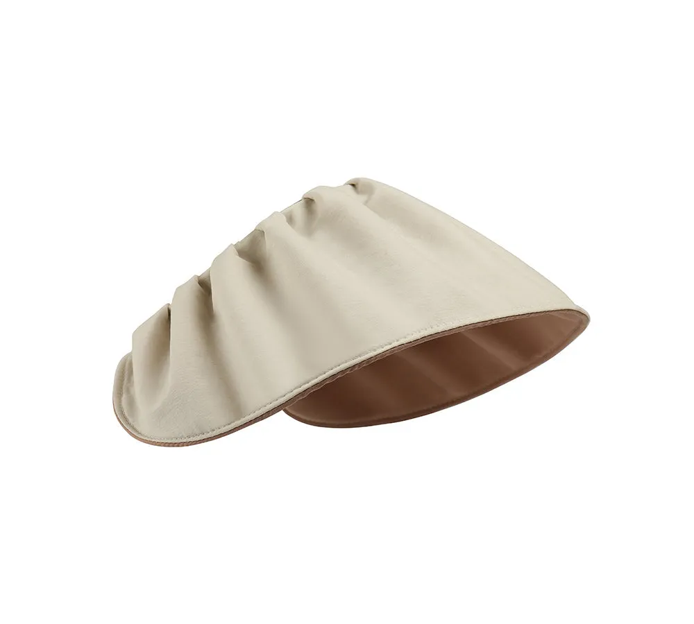 2 in 1 Visor Reversible Wide Brim Headband Foldable Cap Lavinia