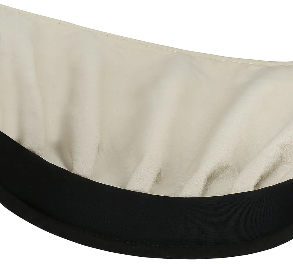 2 in 1 Visor Reversible Wide Brim Headband Foldable Cap Lavinia