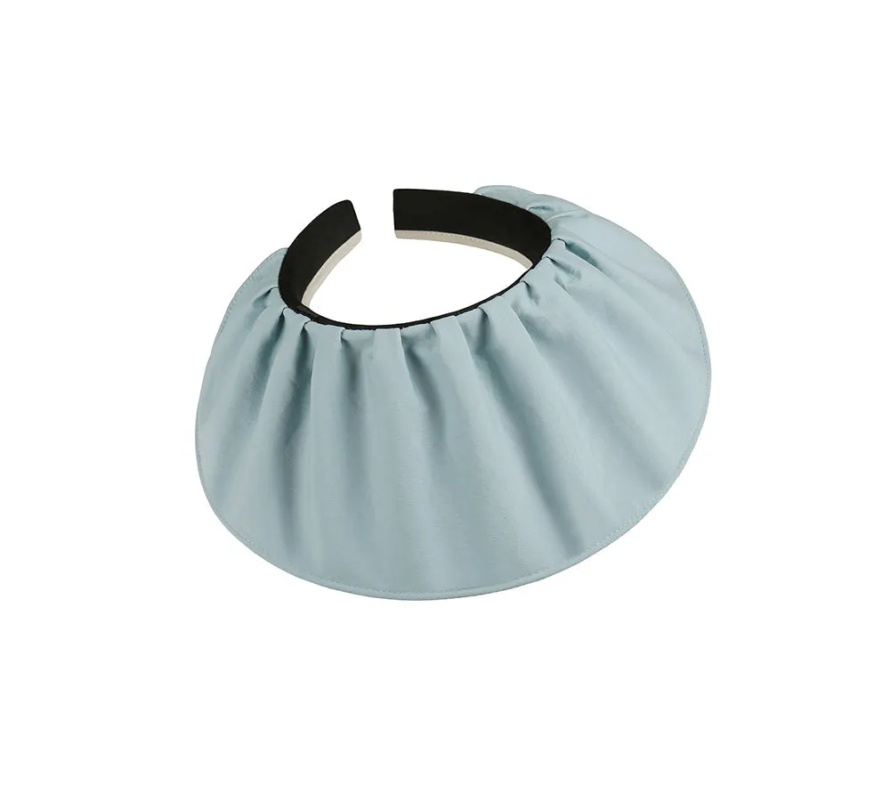 2 in 1 Visor Reversible Wide Brim Headband Foldable Cap Lavinia