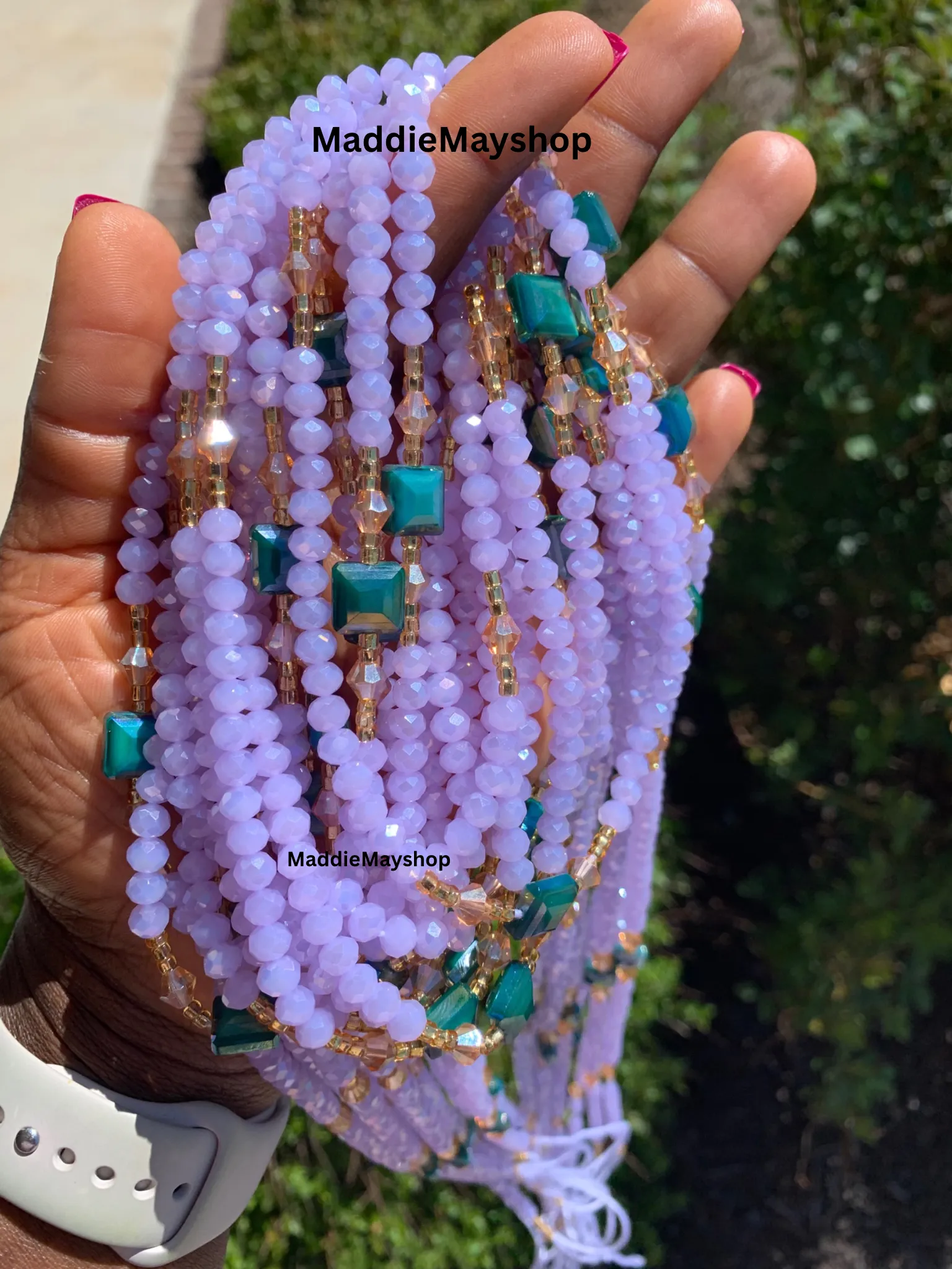 Abby ~ Crystal Waist Bead