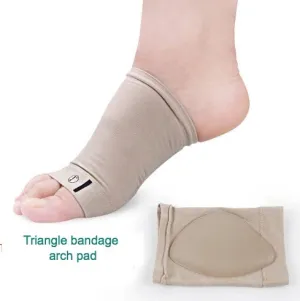 Arch support insole foot care soft gel arch support socks - 1 Pair