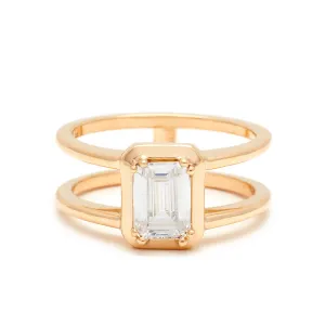 Attelage Ring - Yellow Gold & White Diamond (1.00ct)