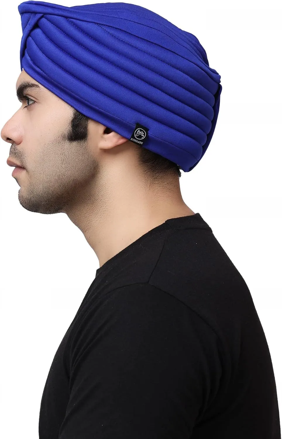 BISMAADH Sikh Tradition Readymade Turban, Dastar, Pagri, Beanie Head Cover for Men