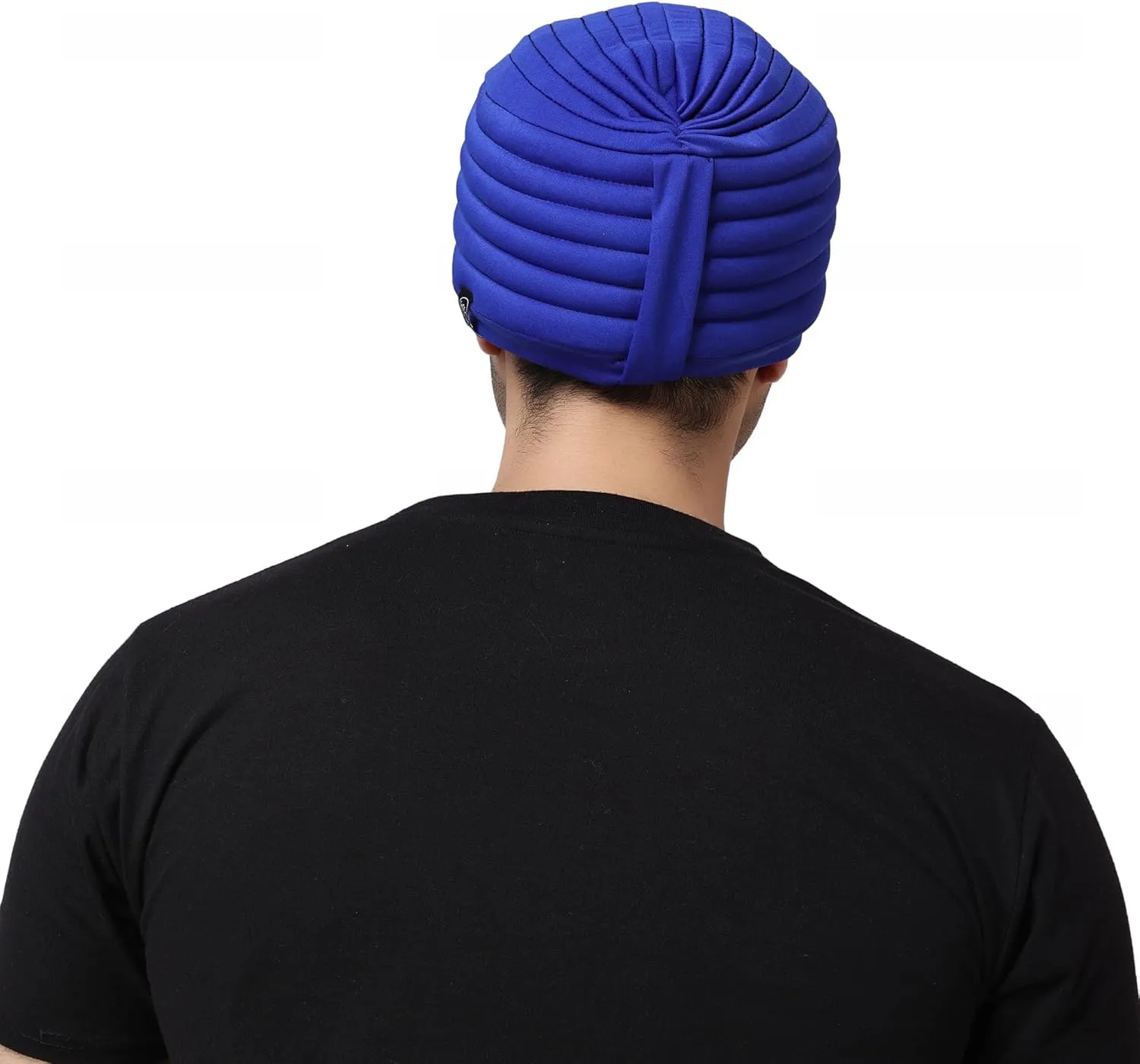 BISMAADH Sikh Tradition Readymade Turban, Dastar, Pagri, Beanie Head Cover for Men