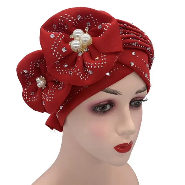 Briaded Turban headband Auto Geles Headtie Already Made