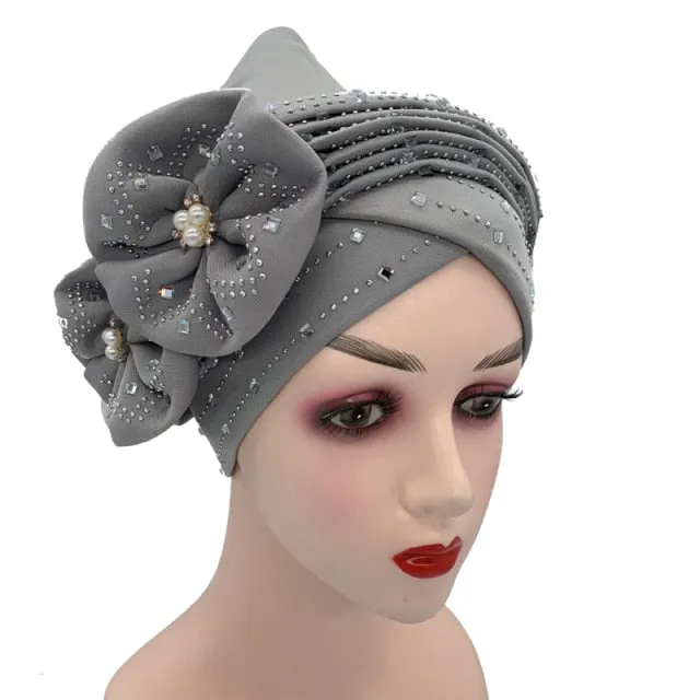 Briaded Turban headband Auto Geles Headtie Already Made