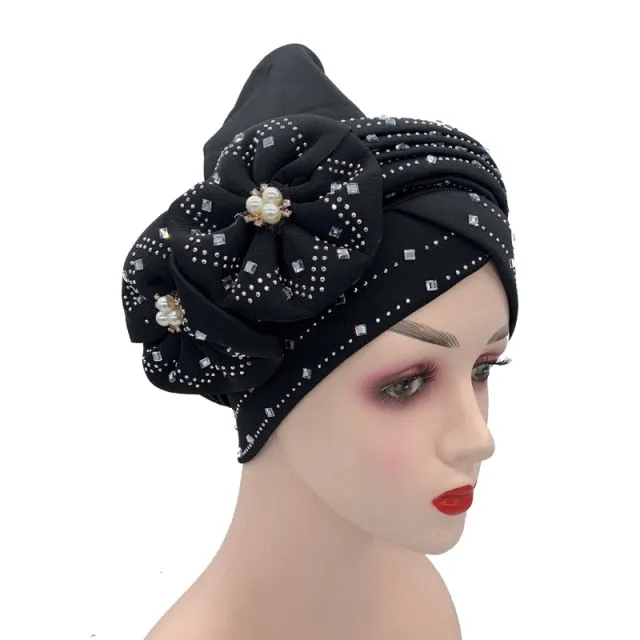 Briaded Turban headband Auto Geles Headtie Already Made
