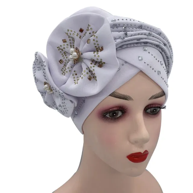 Briaded Turban headband Auto Geles Headtie Already Made