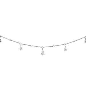 Clear Majestic Gem Teardrop Belly Chain