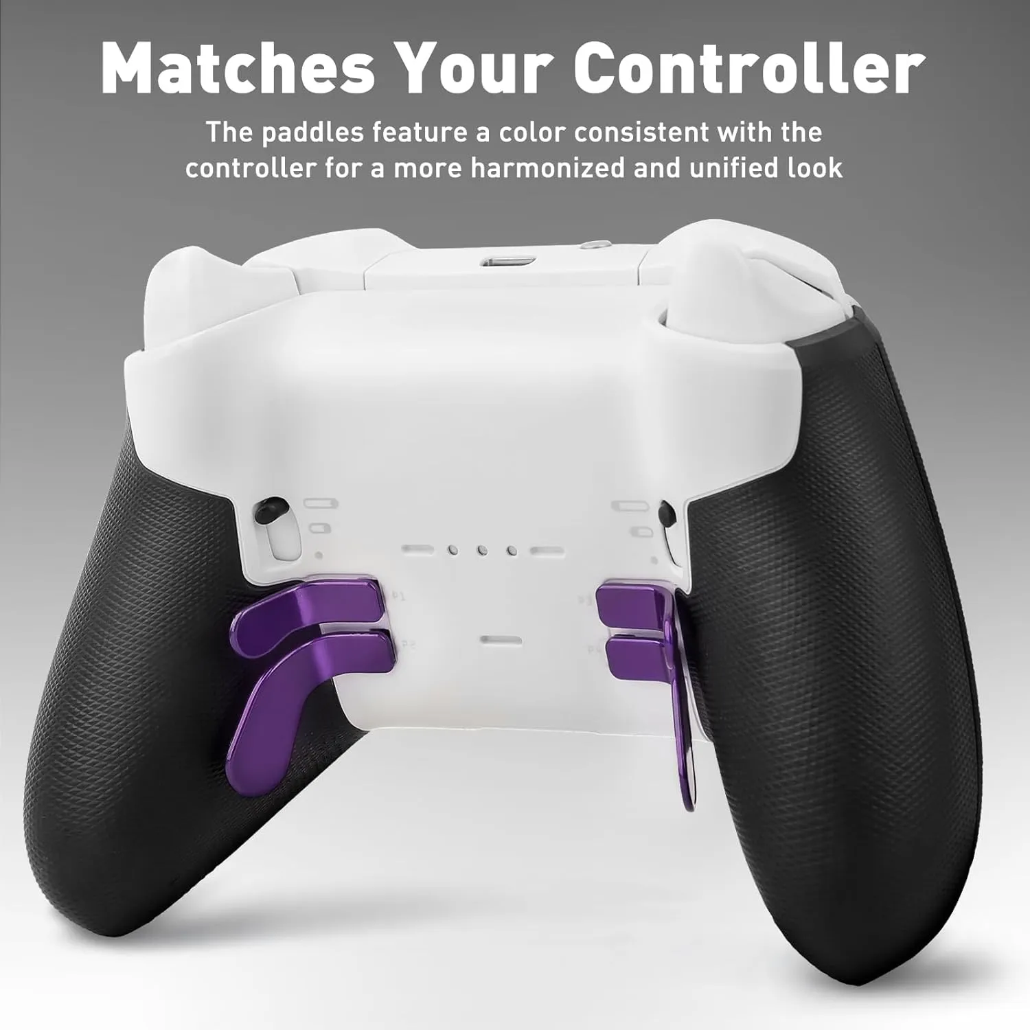 Complete Component Pack for Xbox Elite Controller Series 2 - Accessories Includes 1 Controller Carrying Case, 1 Charging Dock, 4 Thumbsticks, 4 Paddles, 1 Adjustment Tool and 1 Charging Cable(Purple)