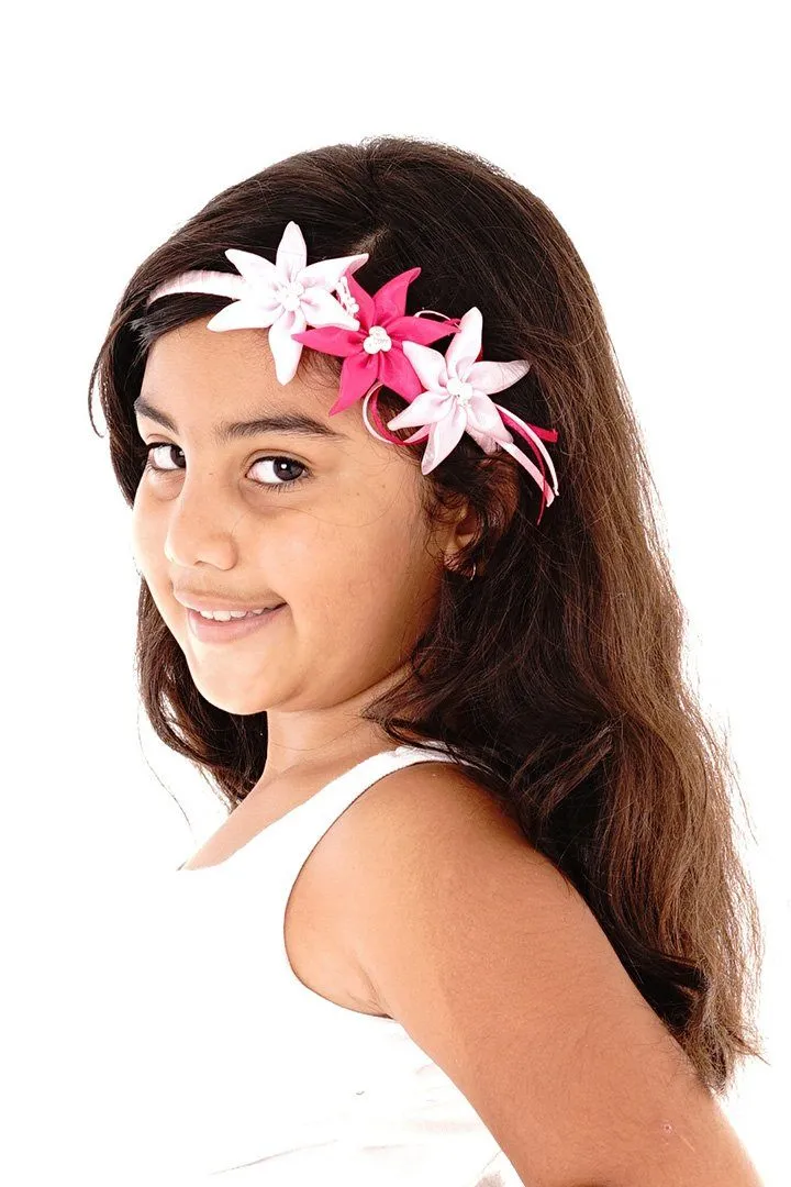 Girls Floral Headband