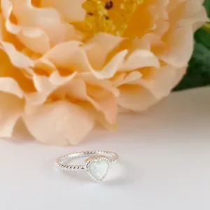 Heart Shimmer Ring - SR2050