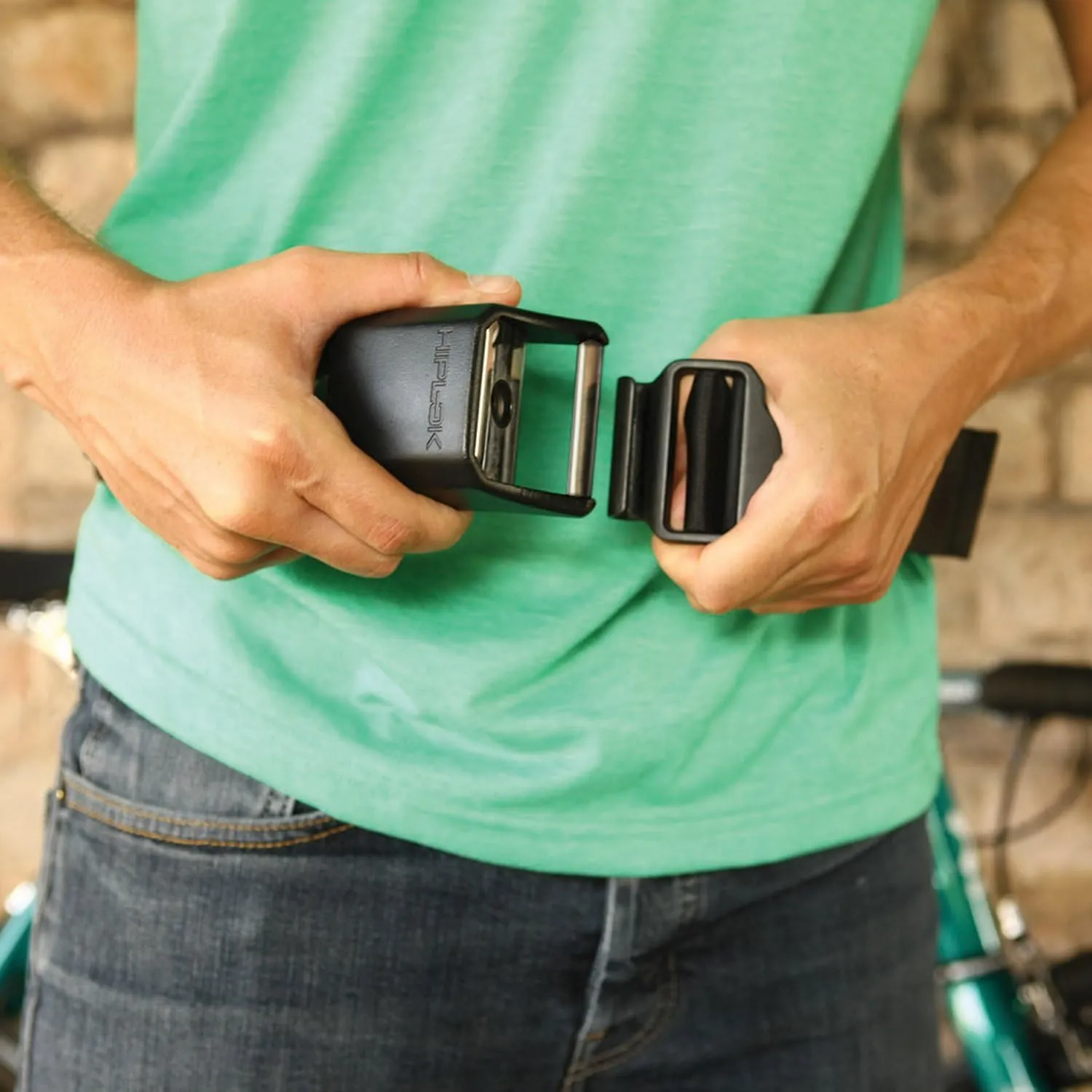 Hiplok Gold Wearable Chain Lock
