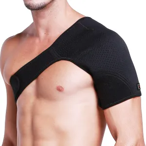 Hueglo Right Shoulder Brace for Women Men Rotator Cuff,Adjustable Shoulder Support for Shoulder Pain ReliefDislocated AC Joint,Labrum Tear,Sprain,Soreness,Bursitis, Tendinitis,Shoulder Support Strap