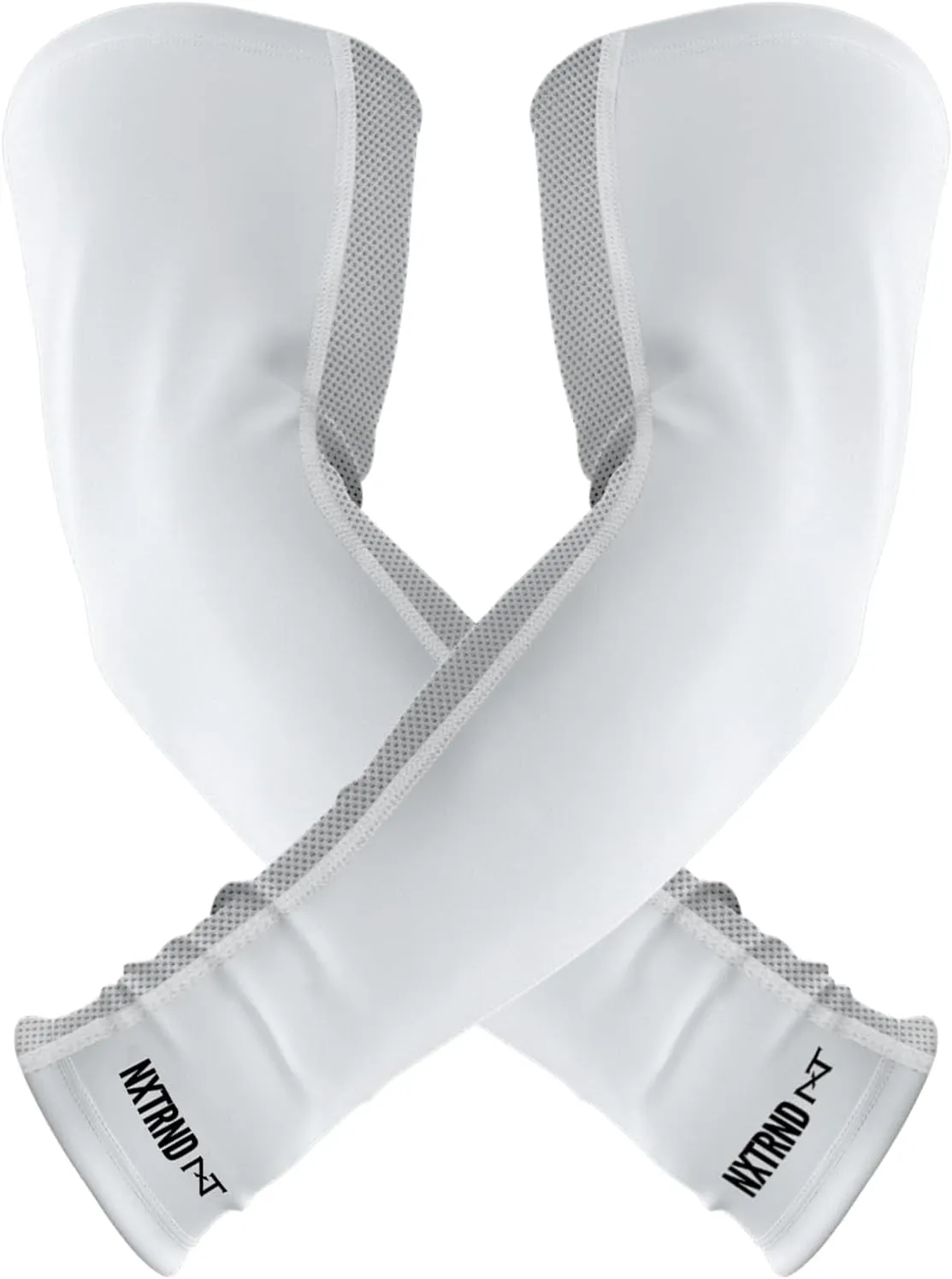Nxtrnd Air-TEK Compression Arm Sleeves for Men, Breathable Football Pair