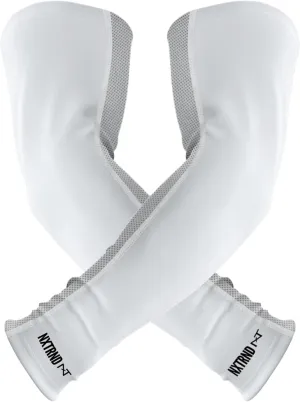Nxtrnd Air-TEK Compression Arm Sleeves for Men, Breathable Football Pair