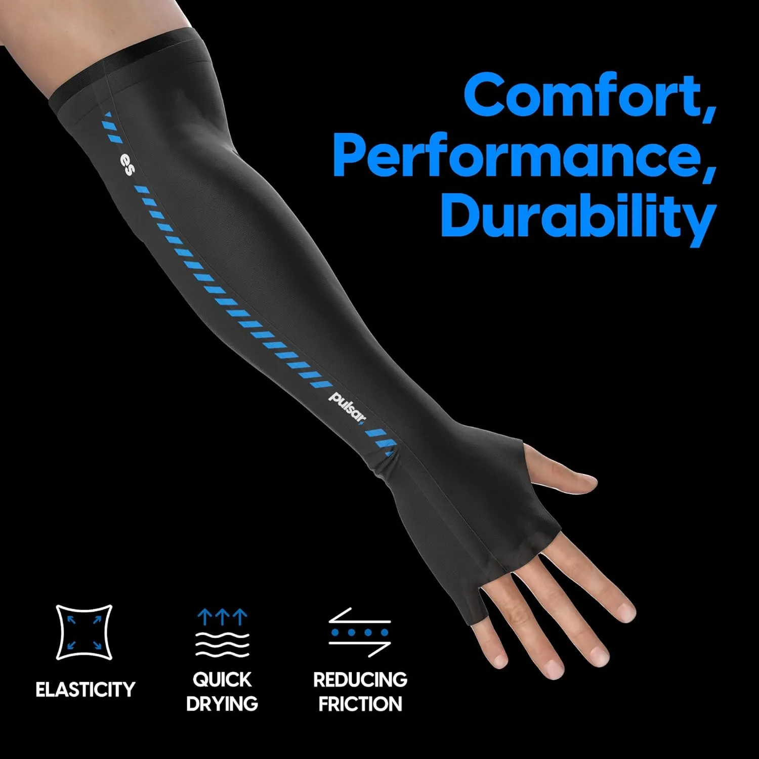 PULSAR eS Gaming Arm Sleeve for Esports Gaming Compression Sleeve