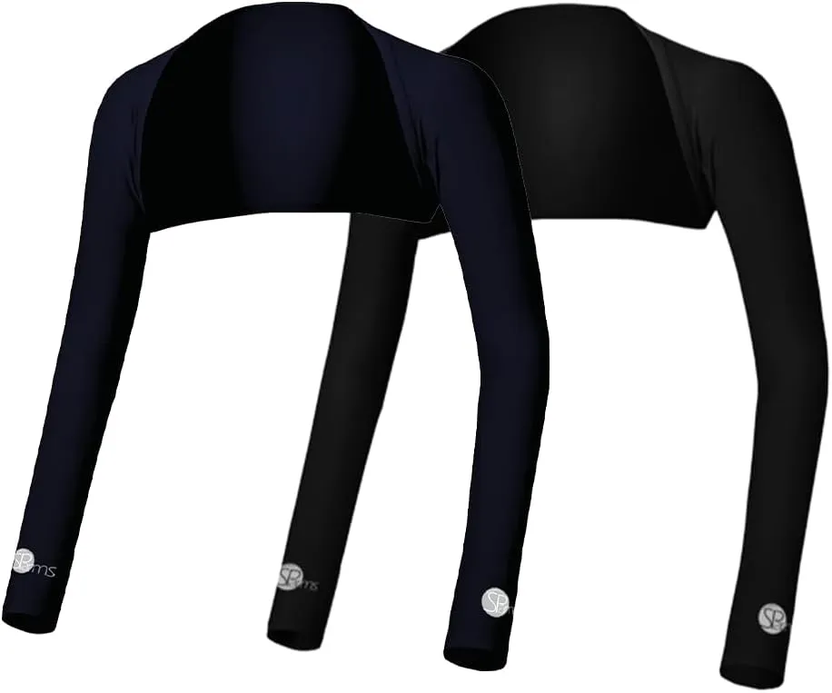 SPARMS Shoulder Wrap 2 Pairs  Navy L   Black L