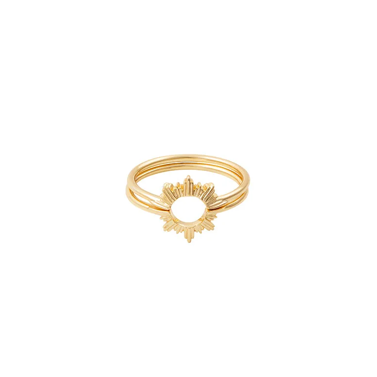 Sunseeker Gold Ring Set