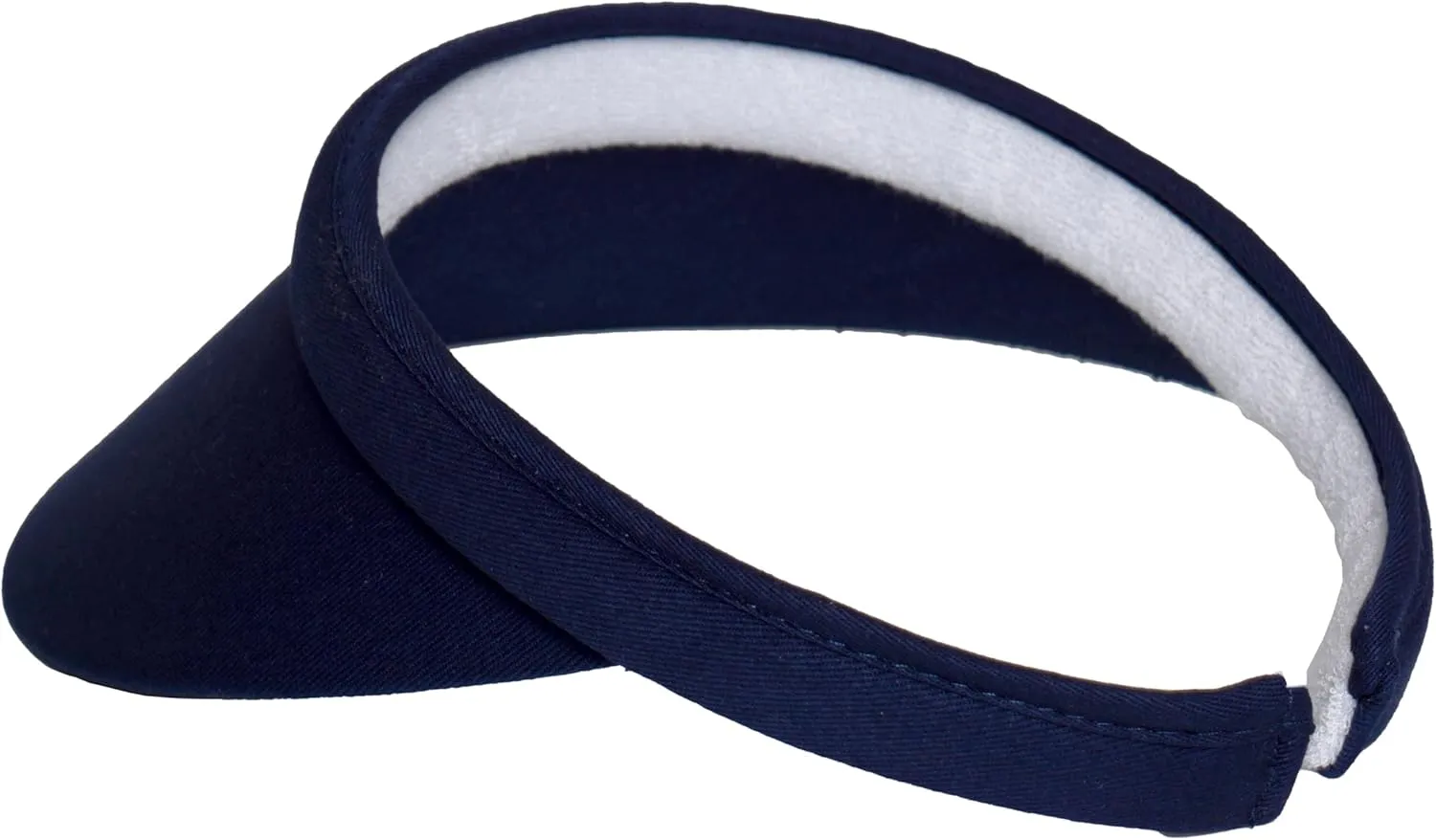 TOP HEADWEAR Mens Womens Sun Protection Sports Cotton Twill Clip On Golf Tennis Visor