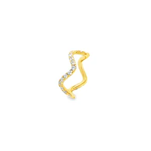 Twinkle Wave Ring