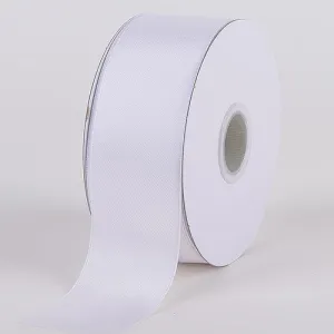 White - Satin Ribbon Wired Edge - ( W: 1-1/2 Inch | L: 25 Yards )